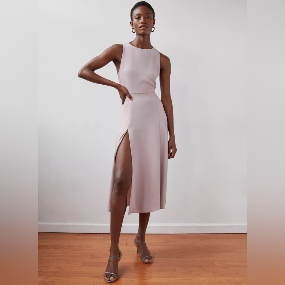 NWT Babaton Hampton Sleeveless Dress